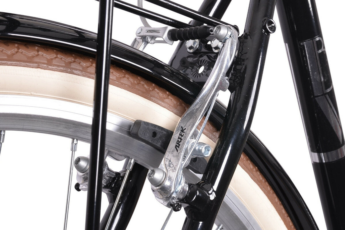 Rower miejski MBM Boulevard 6B 28 cali meski Czarny hamulce v-brake