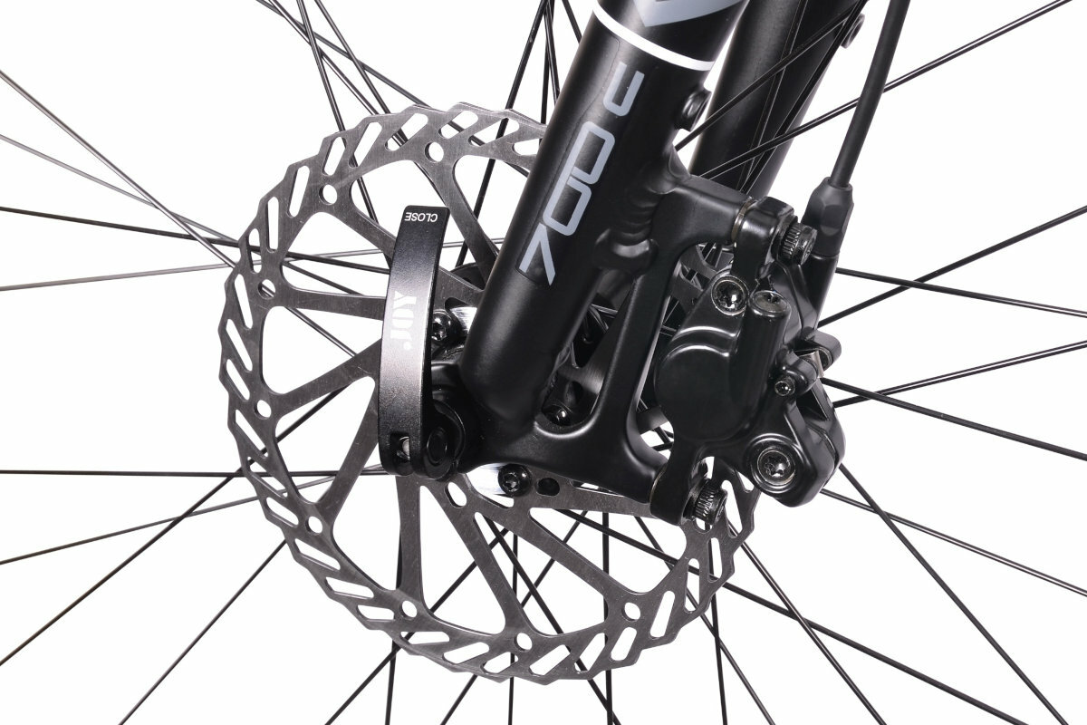 Rower trekkingowy MBM Maxilux M20 29 cali meski Czarny hamulce tarczowe hydrauliczne