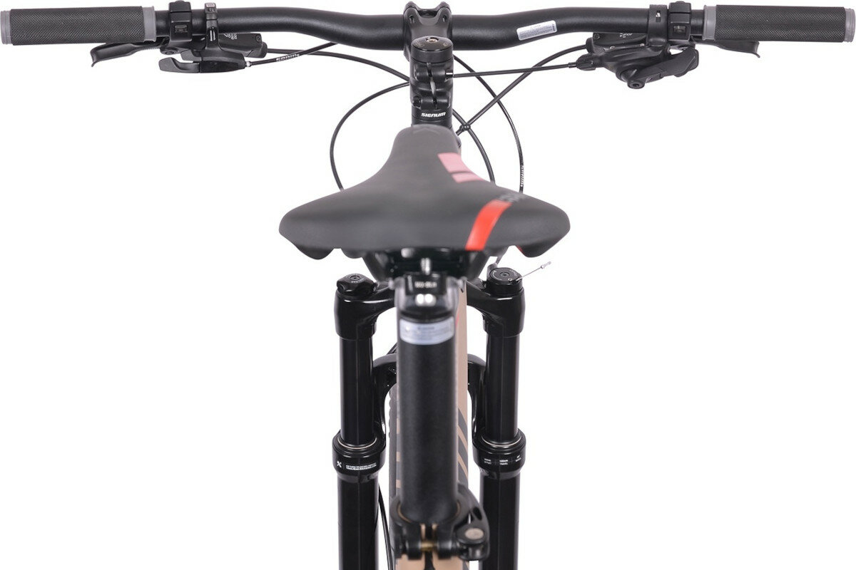 Rower górski MTB LOMBARDO Imperia 5.0 M17 29 cali męski Brązowy kierownica