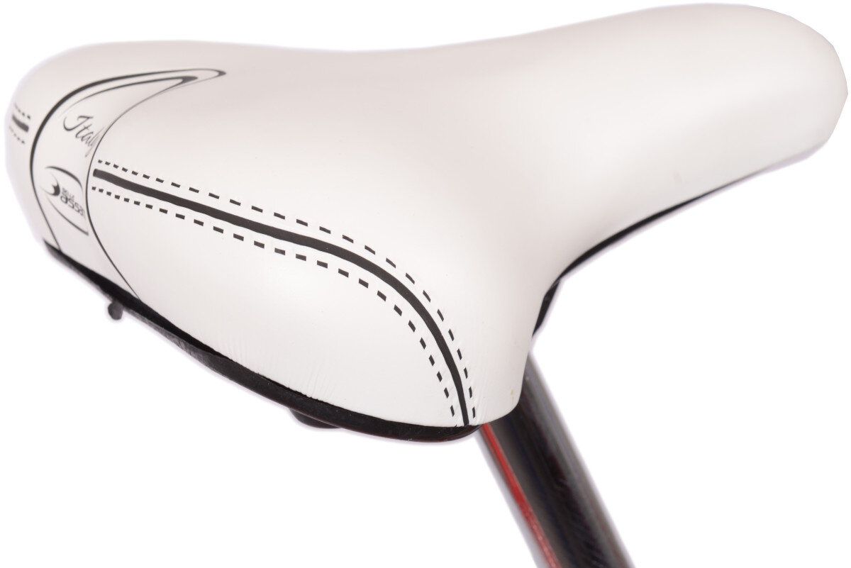 Rower miejski z koszykiem MBM Angela 1S 20 cali turkusowy kierownica siodelko