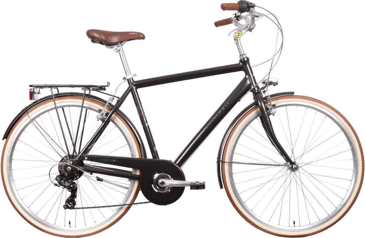 Rower miejski MBM Boulevard 6B 28 cali meski grafitowy wyglad