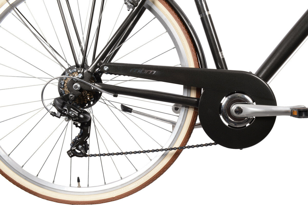 Rower miejski MBM Boulevard 6B 28 cali meski grafitowy kola