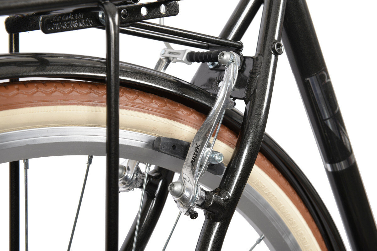 Rower miejski MBM Boulevard 6B 28 cali meski grafitowy hamulce v-brake