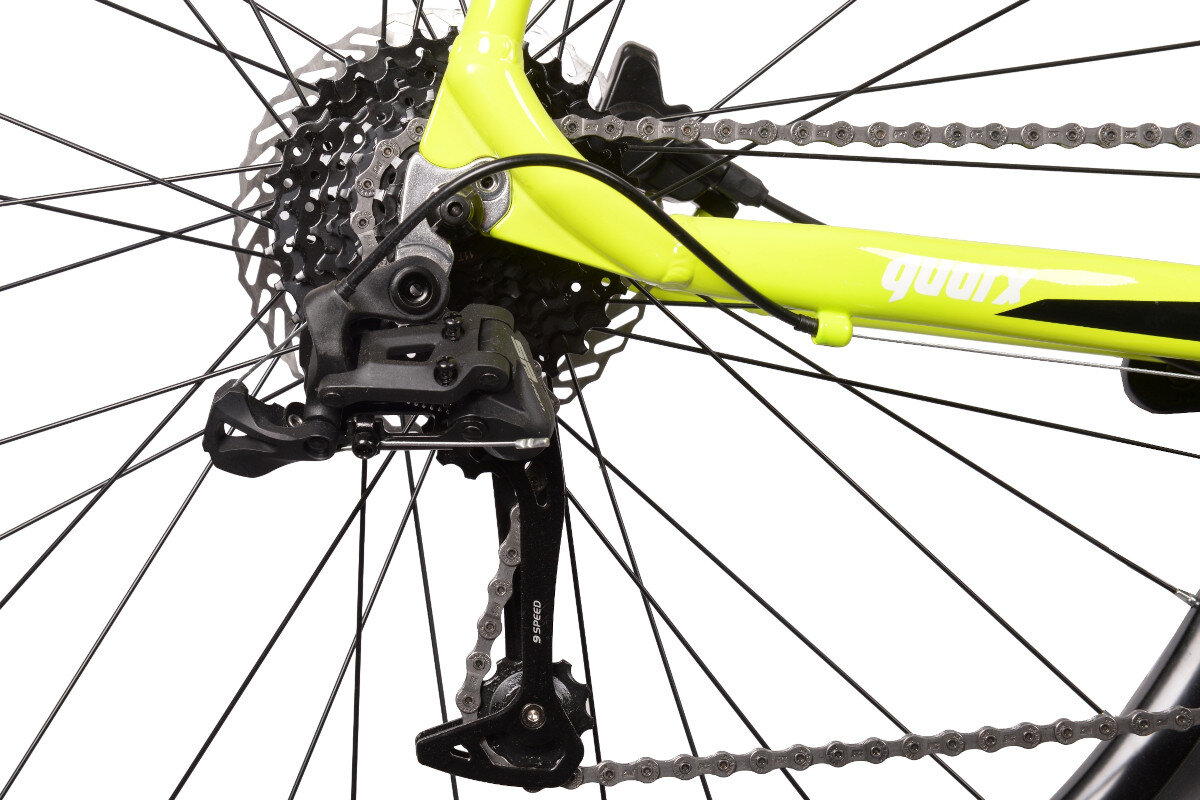 Rower gorski MTB MBM Quarx M21 29 cali męski zolty