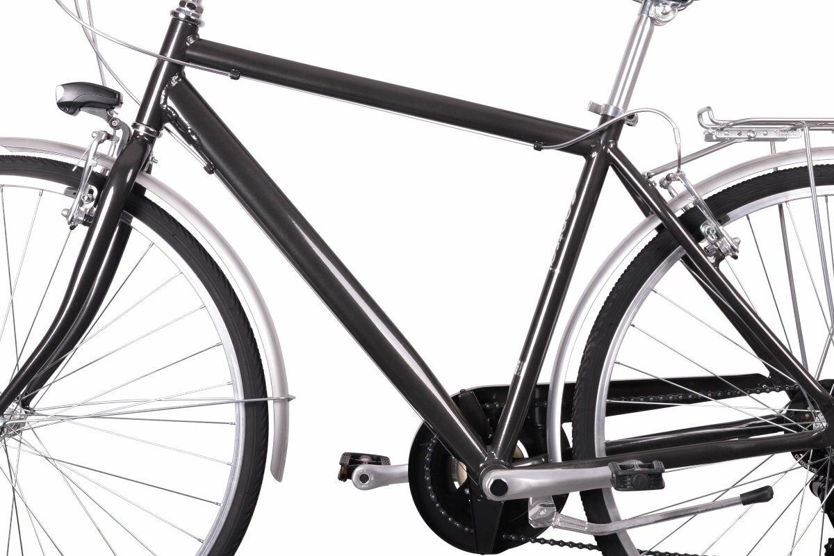 Rower miejski MBM 828 Central 6B 28 cali meski szary rama