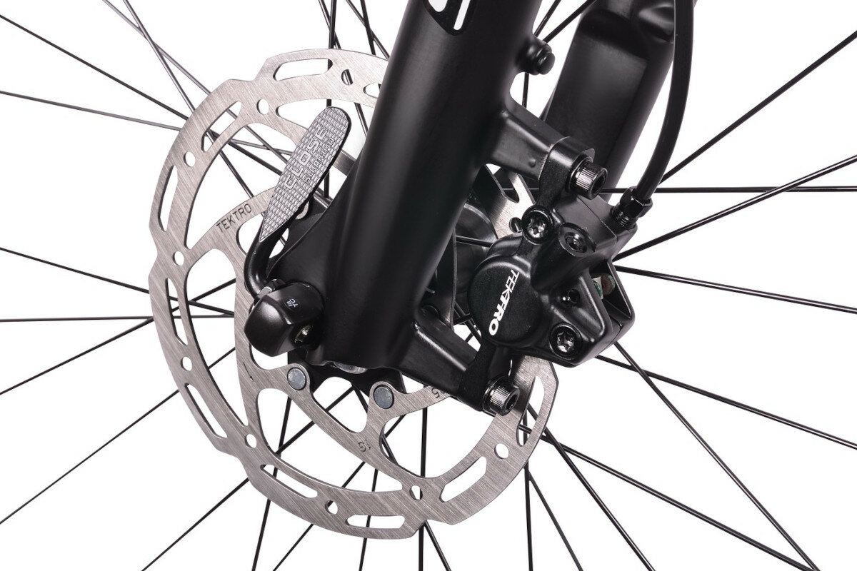 Rower trekkingowy LOMBARDO Amantea 200 D17 28 cali damski niebieski hamulce