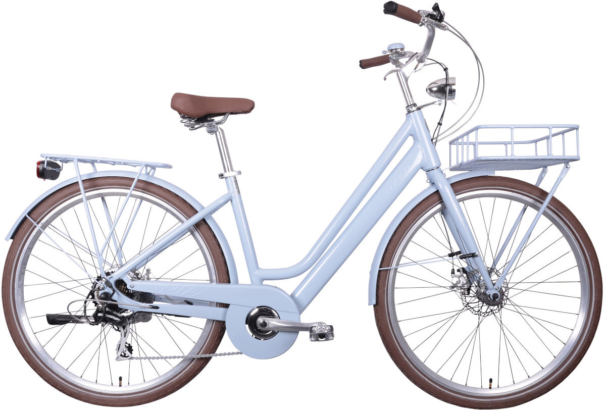 Rower elektryczny MBM La Rue D18 28 cali damski blekitny wyglad