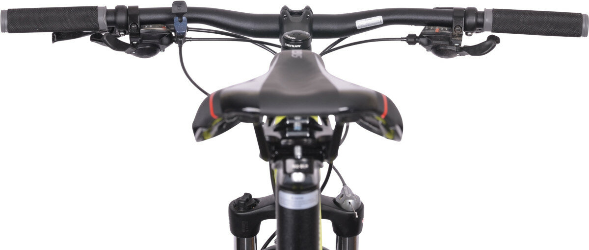 Rower gorski MTB LOMBARDO Sestriere 500 M22 29 cali męski zolto-czarny kierownica