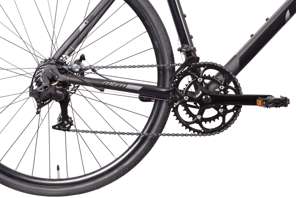 Rower gravel MBM Starligh M17 28 cali męski Zielony mat - kola