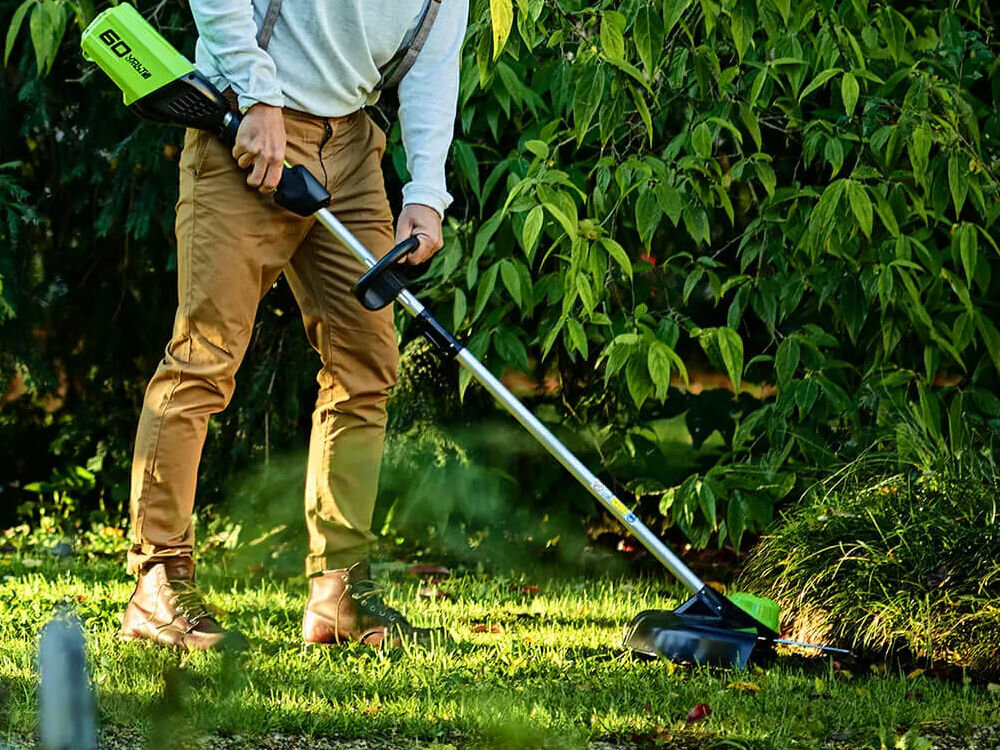 Podkaszarka akumulatorowa GREENWORKS GD60LT żyłka wymiana automatyczna szerokość robocza
