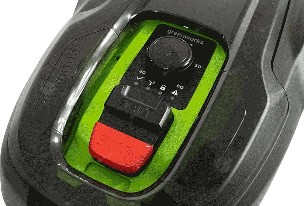 GREENWORKS OptiMow 4 Bluetooth (2513207) wydajność koszenie pojemność bateria praca ładowanie ładowarka