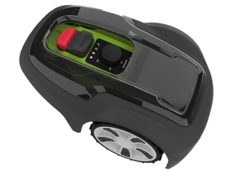 GREENWORKS OptiMow 4 Bluetooth (2513207) warunki przestrzeń robot koszący manewrowanie obszar górski