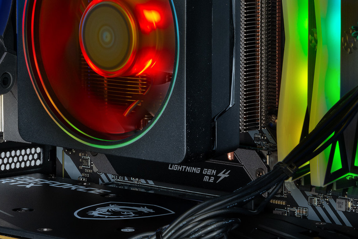 Komputer MAD DOG MD5600X-A10 R5-5600X 16GB RAM 1TB SSD GeForce RTX3060 Windows 11 Home dysk ssd