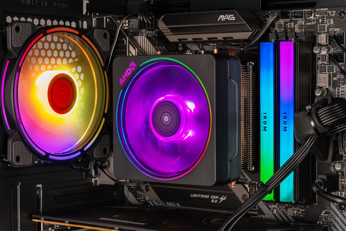 Komputer MAD DOG MD5600X-A11 R5-5600X 16GB RAM 1TB SSD Radeon RX6600XT Windows 11 Home dysk ssd