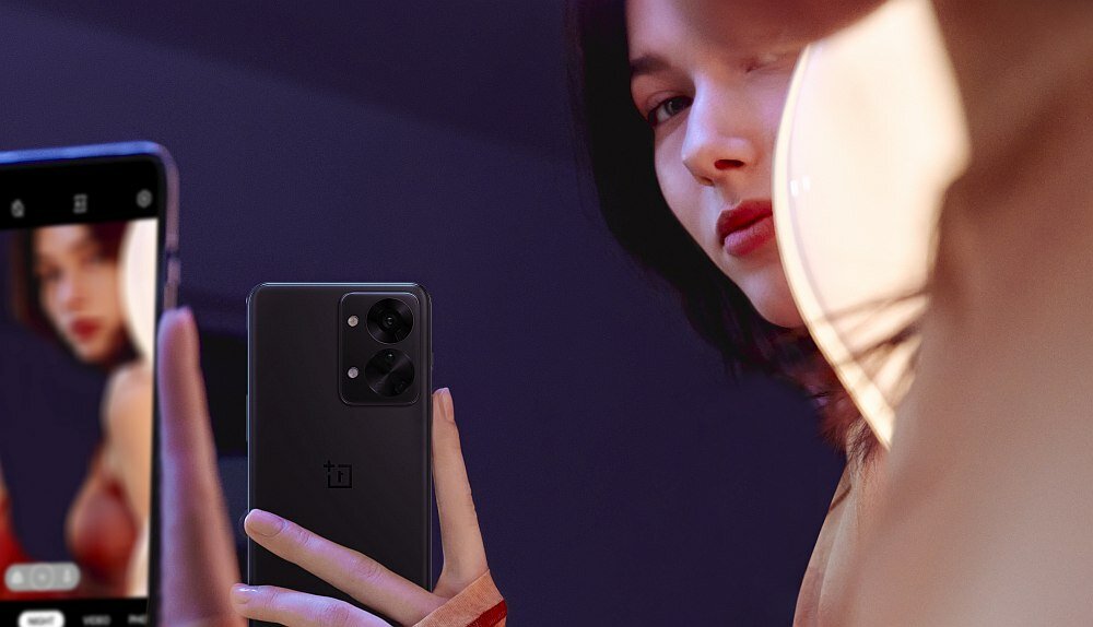 Smartfon ONEPLUS Nord 2T ekran bateria aparat procesor ram pamięć pojemność rozdzielczość zdjęcia filmy opis dane cechy blokady system łączność wifi bluetooth obudowa szkło odporność porty muzyka transfer sieć przekątna matryca waga czujniki