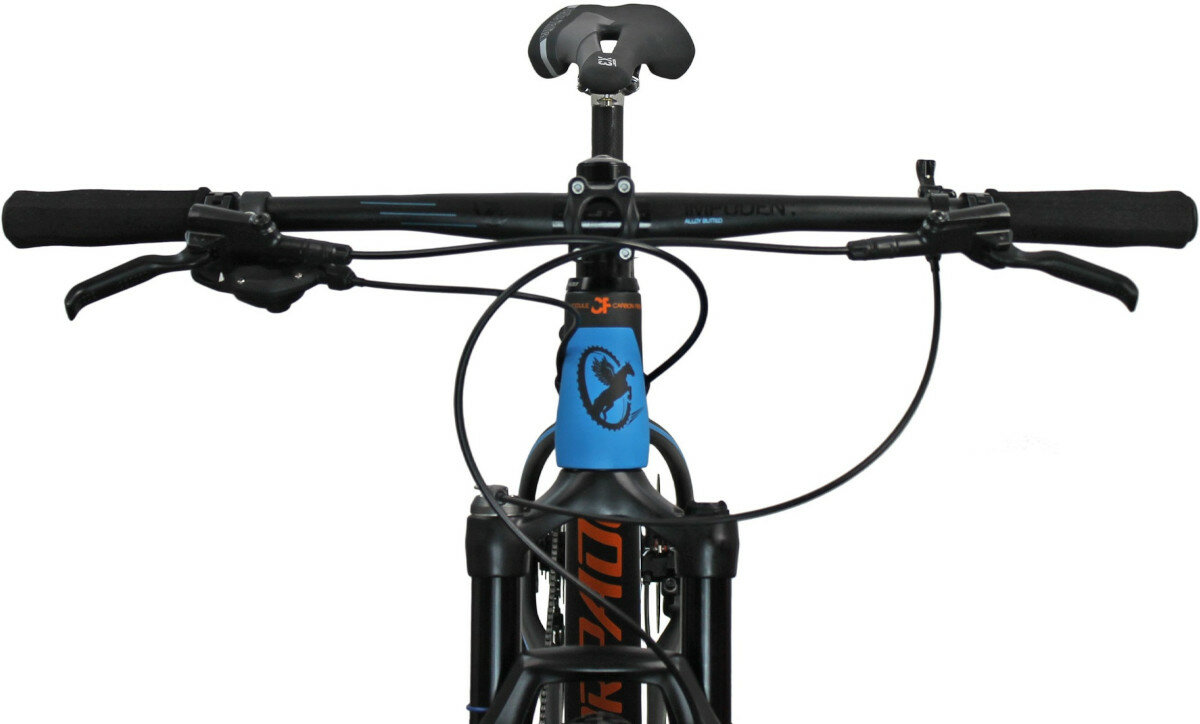 Rower górski MTB TORPADO Nearco N M15 27.5 cala męski Czarno-niebieski zawartosc opakowania