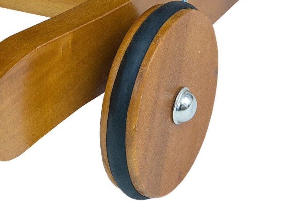 Piesek na biegunach MILLY MALLY Polly Szary Rozkładane kółka