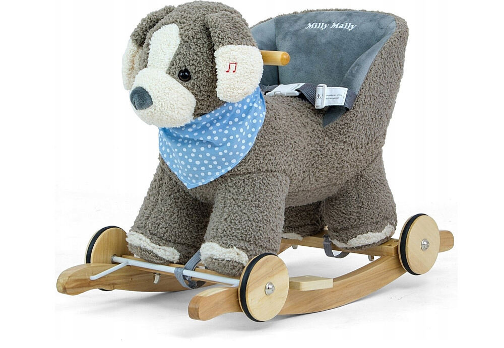 Piesek na biegunach MILLY MALLY Polly Szary Do 30 kg