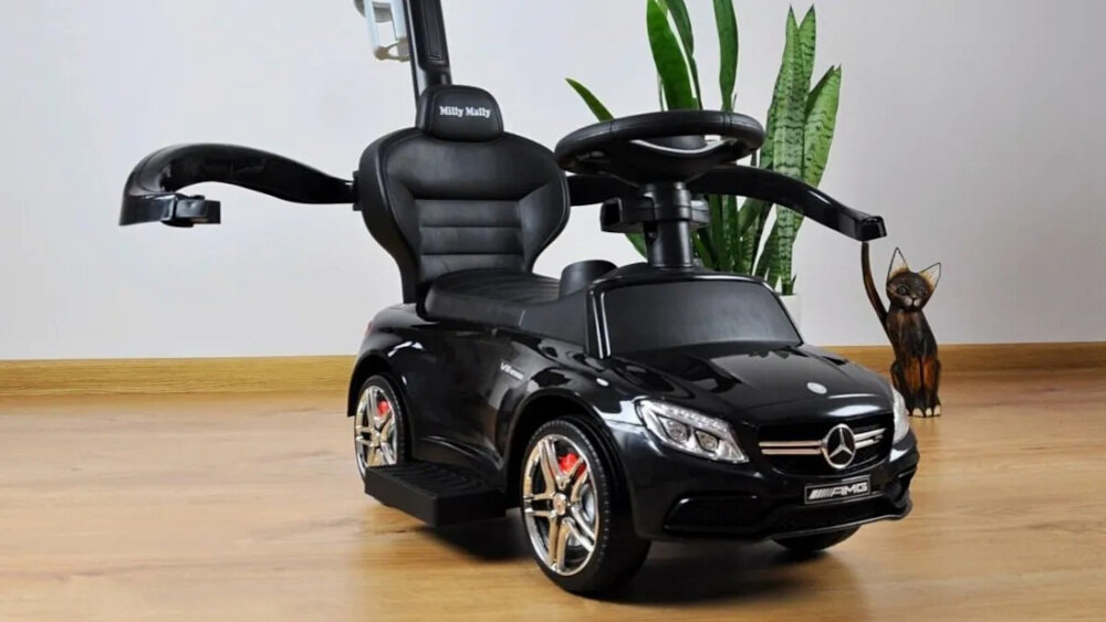 Jeździk MILLY MALLY Mercedes AMG C63 Coupe - bezpieczeństwo