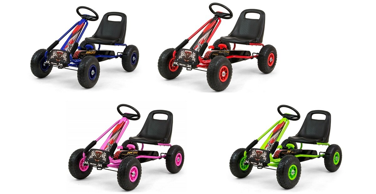 Gokart na pedały MILLY MALLY Thor
Możliwość wyboru koloru