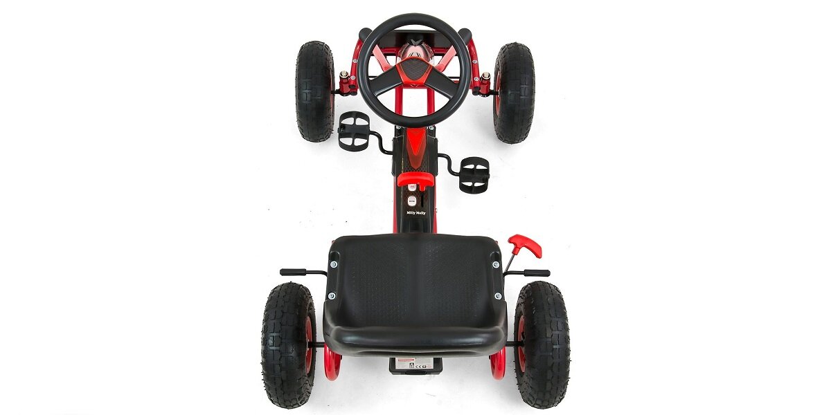 Gokart na pedały MILLY MALLY Thor Dla fanów szybkiej jazdy