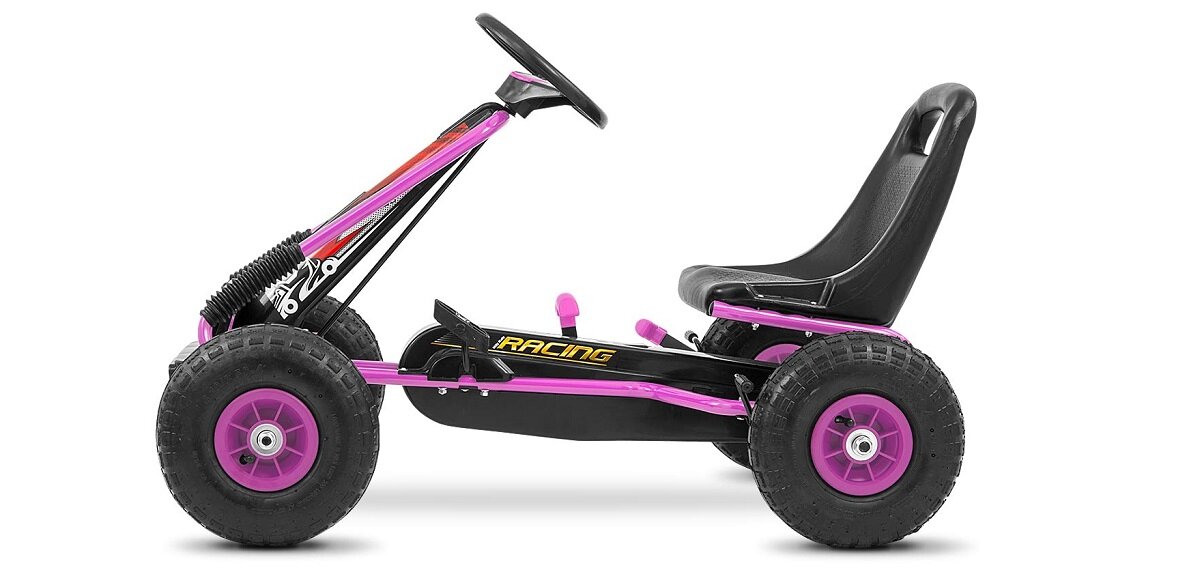 Gokart na pedały MILLY MALLY Thor Dla młodych kierowców rajdowych Zadbaj o aktywność fizyczną Twojej pociechy