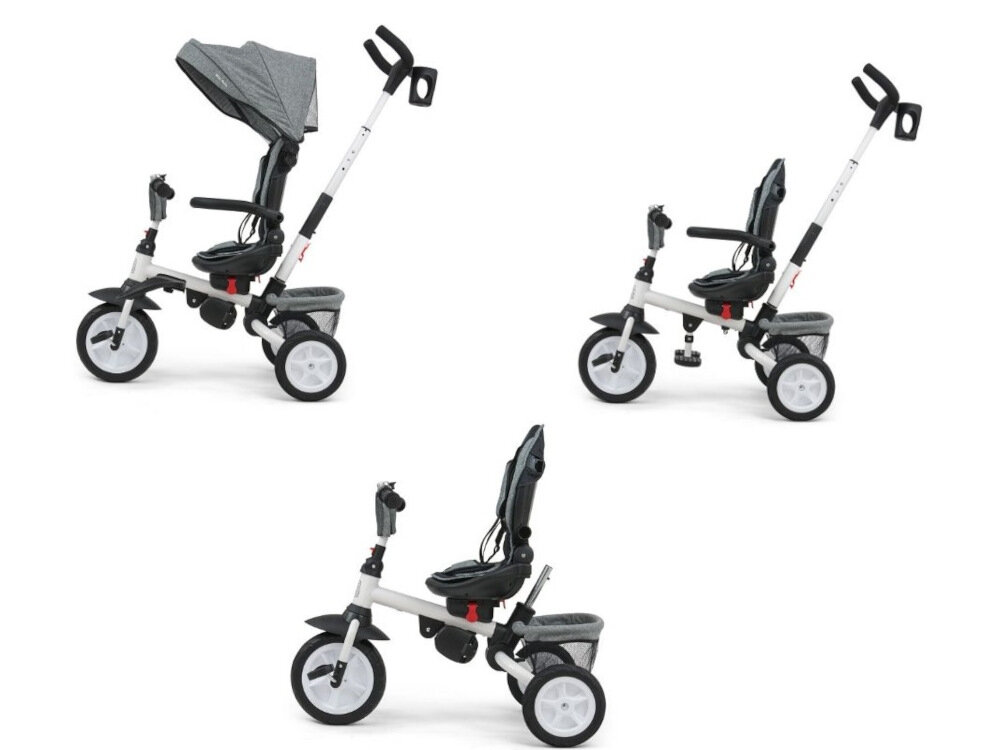 Trójkołowiec MILLY MALLY Stanley Różowy 3 funkcje rower spacerówka jeździk uczy azdy równowagi koordynacji wzmacinia mięśnie