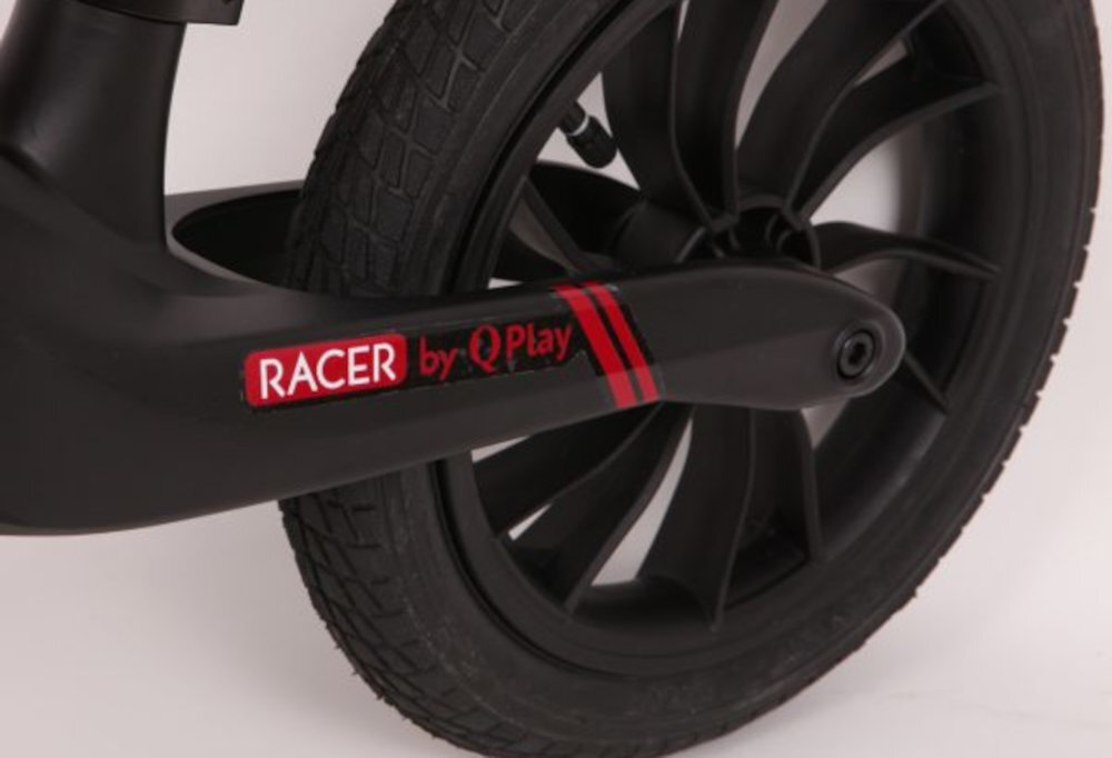 Rowerek biegowy QPLAY wygodne siodelko wydajne opony z bieznikiem