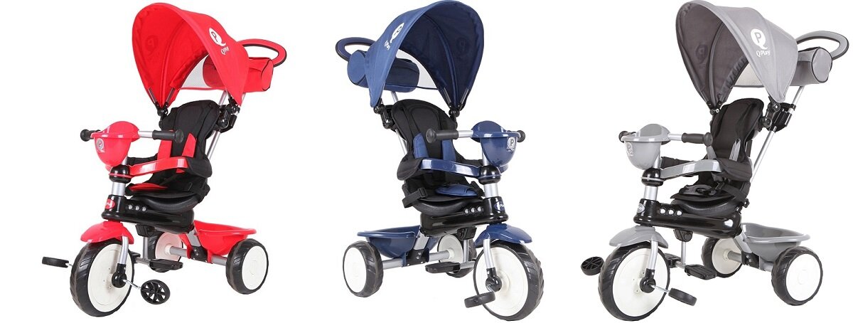 Trójkołowiec QPLAY Comfort Wybór koloru