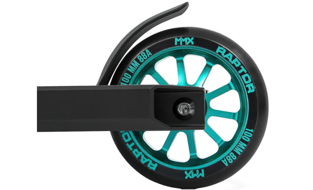 Hulajnoga wyczynowa MMX Raptor istotny jest hamulec