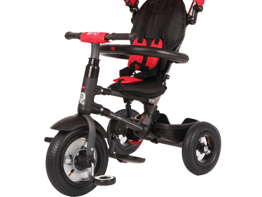 Trojkołowiec QPLAY Rito aluminium skladany siodelko