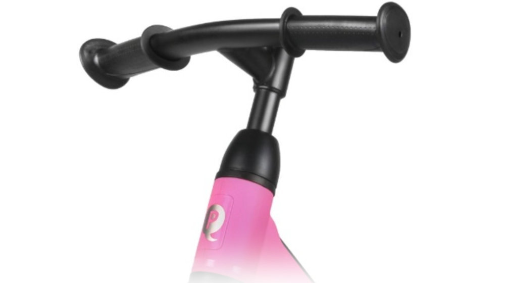 Rowerek biegowy QPLAY Spark Różowy regulacja siodelka i kierownicy