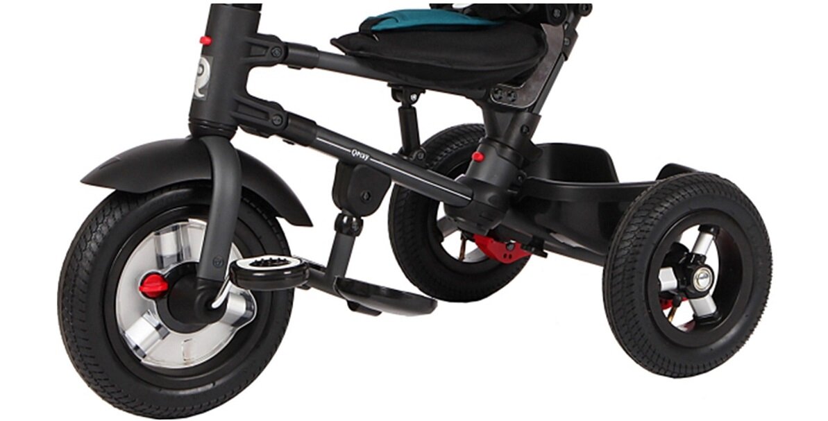 Trojkołowiec QPLAY Rito wolne kolo wolna kierownica kolka bezdetkowe