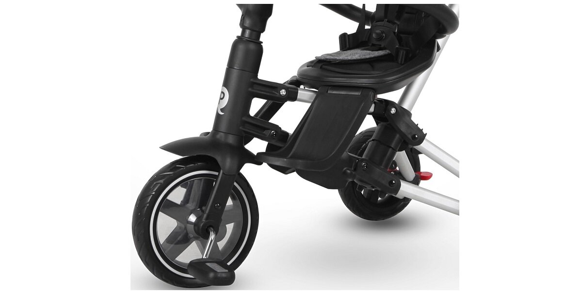 Trójkołowiec QPLAY Nova Eva Trzyma się trasy