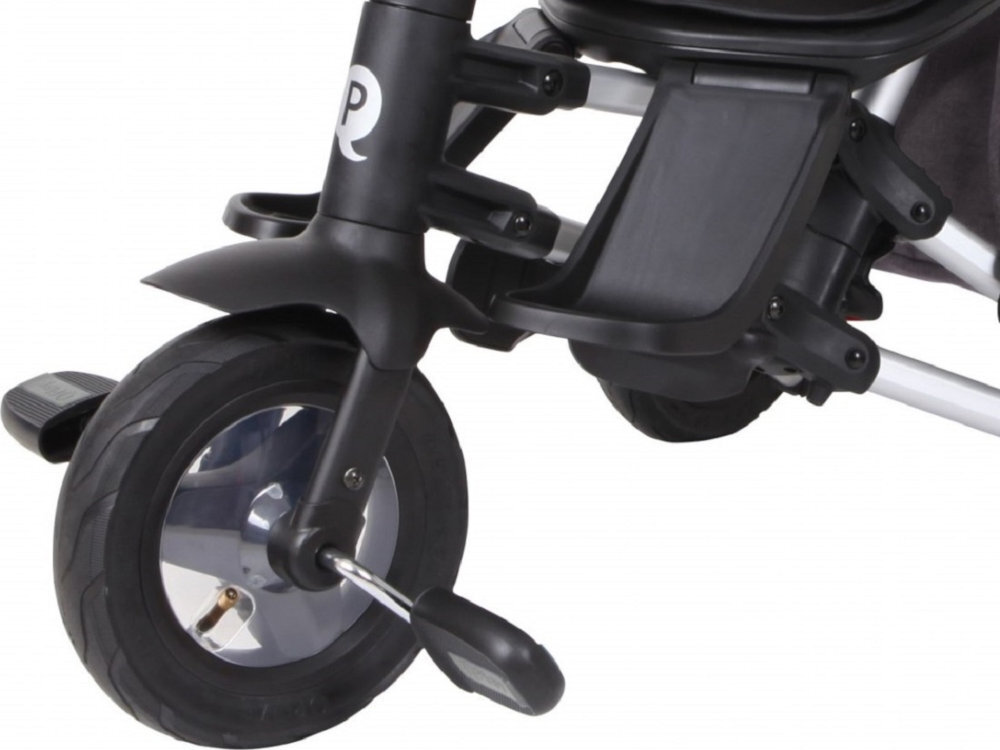 Trojkołowiec QPLAY Nova+ Rubber wolne kolo wolna kierownica kolka bezdetkowe