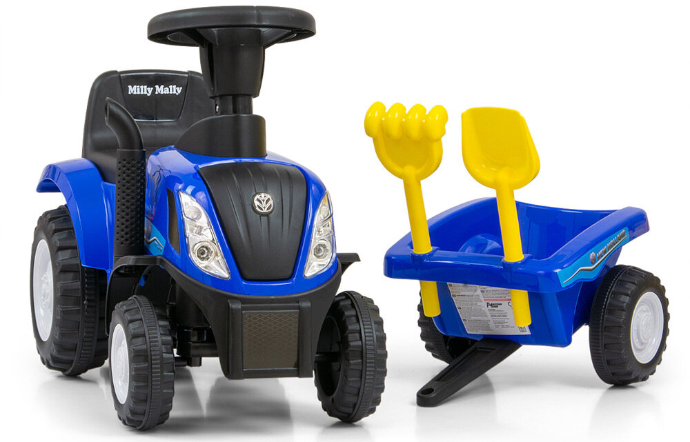 Jeździk MILLY MALLY New Holland T7 Traktor - konstrukcja