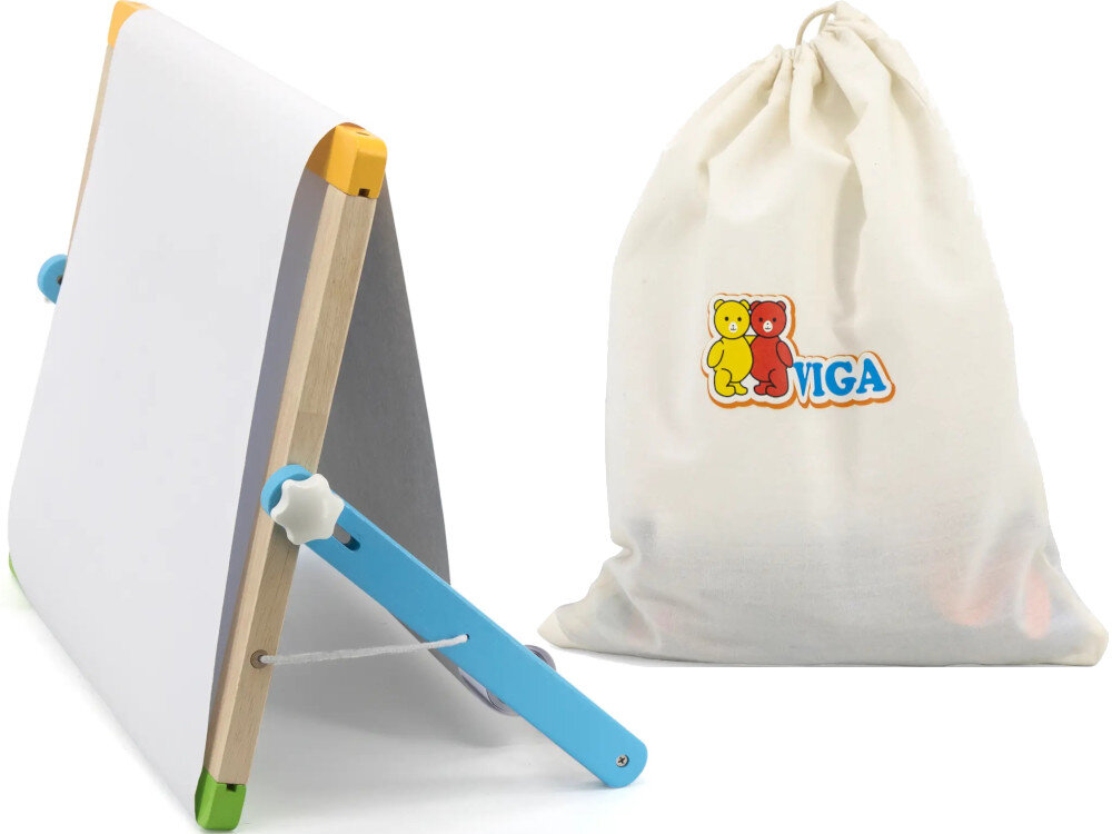 Tablica magnetyczna VIGA Learn from Fun 44545 tablica magnetyczna kredowa rolka papieru