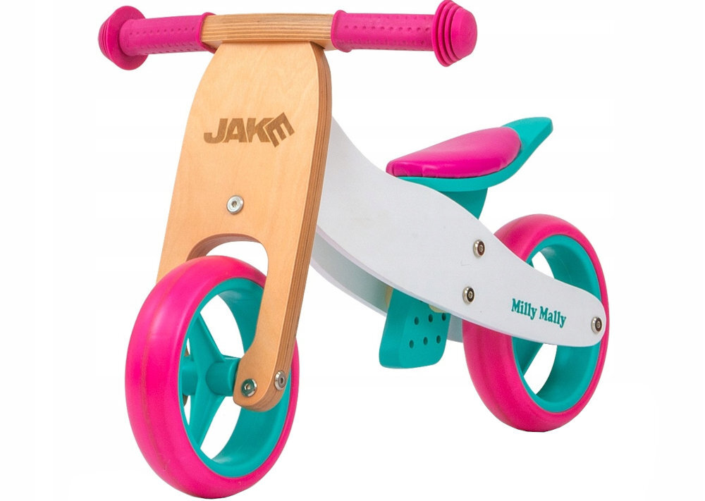 Rowerek biegowy MILLY MALLY Jake 2w1 uczy cwiczy i bawi