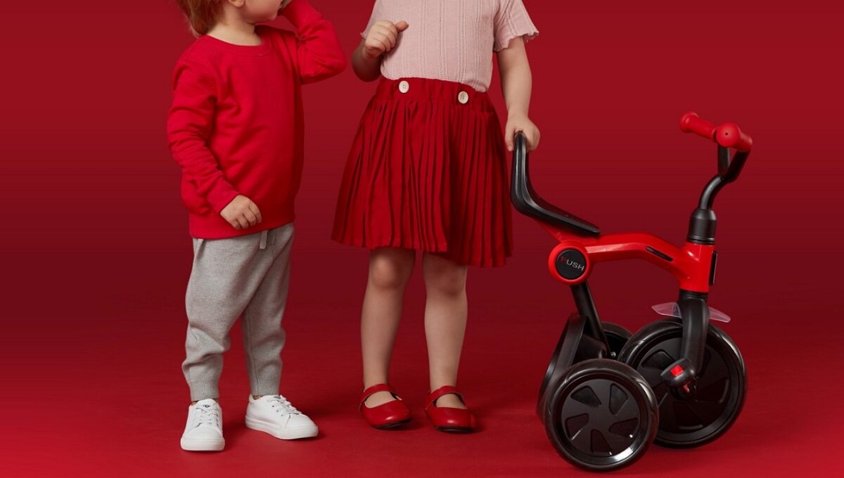 Trójkołowiec QPLAY Ant Bezproblemowe składanie