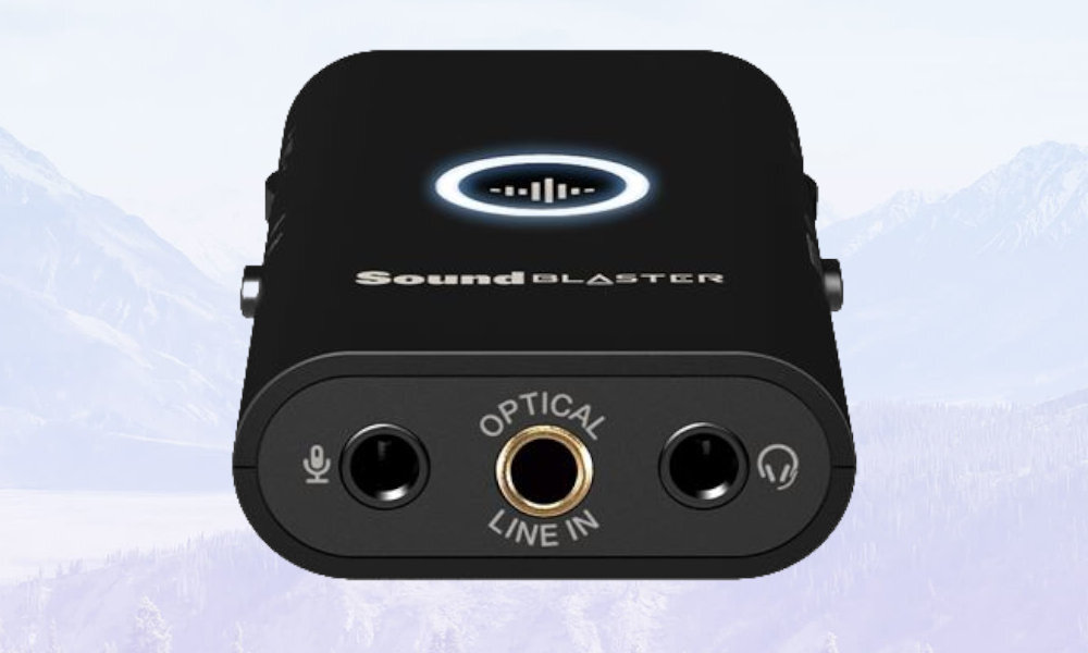 Karta dźwiękowa CREATIVE Sound Blaster G3 Dostępne złącza