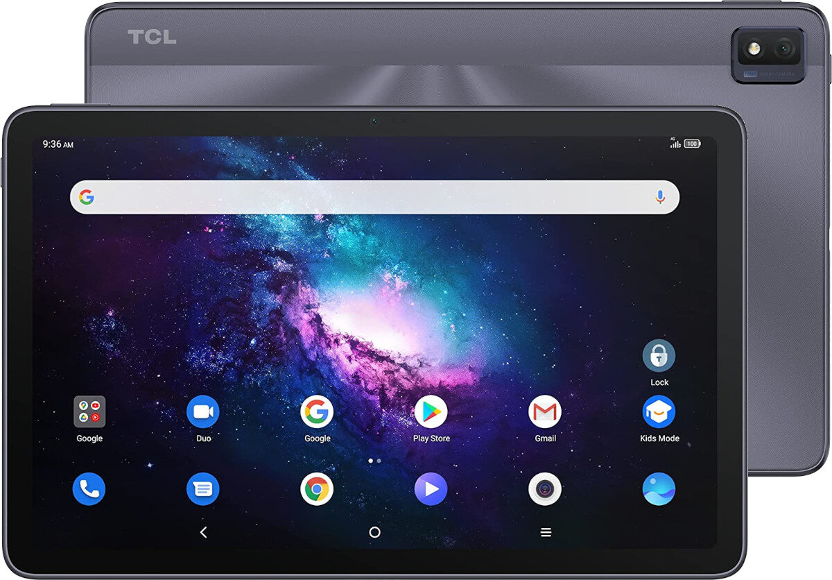 Tablet TCL 10 Tab Max przedni i tylni aparat