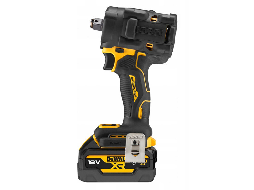 Klucz udarowy DEWALT DCF921P2G niewielka ergonomiczna konstrukcja do użytkowania w warunkach domowych w profesjonalnych warsztatach niewielka masa 1,1 kg łatwe przenoszenie