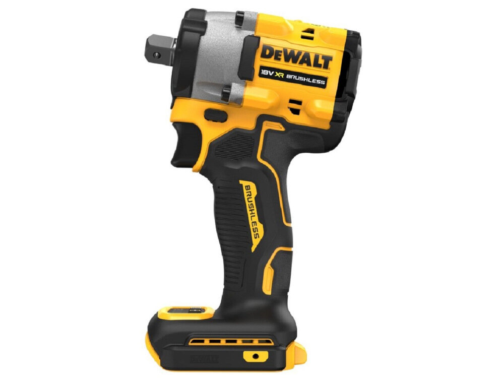 Klucz udarowy DEWALT DCF922N-XJ solidny niezawodny czterobiegowy sprzęt do dokręcania i mocowania śrub lekka poreczna kontrukcja szereg przemyślanych rozwiązań