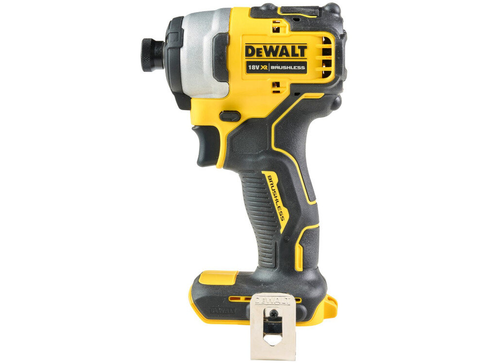 Zakrętarka udarowa DEWALT DCF840N uchwyt solidny z powłoką antypoślizgową ergonomiczna rękojeść