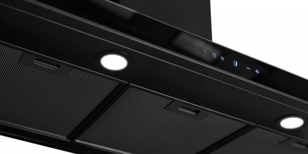 Okap AFRELLI AW-6 Nuvola 60 Czarny Mat sterowanie dotykowe