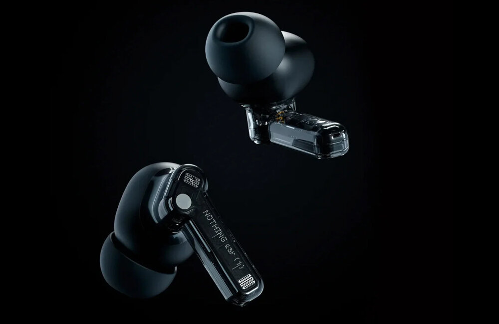 Słuchawki dokanałowe NOTHING Ear 1 Biały dźwięk moc łączność szumy redukcja szumów hałas głośność zakres częstotliwość waga zasilanie ładowanie złącze port wtyczka działanie etui smartfon sterowanie wygoda muzyka