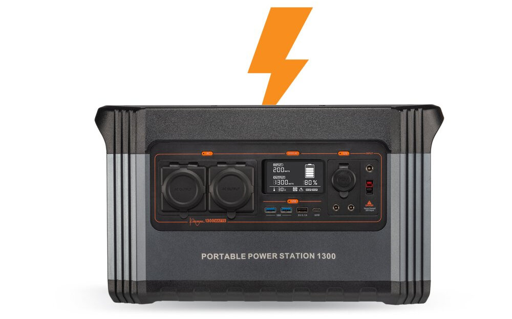 XTORM Stacja zasilania 1300W 1254 Wh kilka sposobów ładowanie