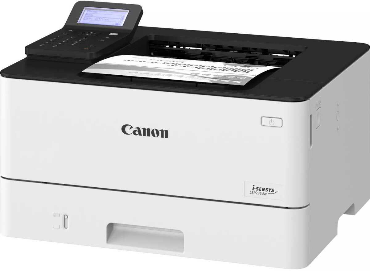 Drukarka CANON i-SENSYS LBP236dw wyświetlacz