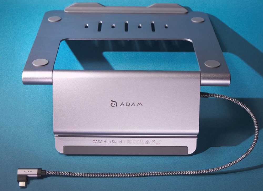 Podstawka pod laptopa ADAM ELEMENTS AAPADHUBSTDGY podstawka z wbudowanym hubem