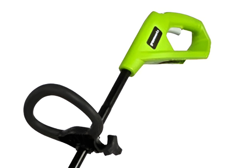 Podkaszarka akumulatorowa GREENWORKS G24LT25 2107207 szczotkowy silik moc wydajnosc predkosc do 7000 obr/min efektywne szybkie koszenie zabezpieczenie przed przeciazeniem specjalny przycisk unimozliwia przypadkowe uruchomienie bezpieczenstwo